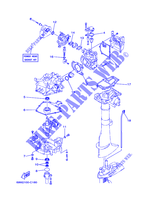 KIT DE REPARATION 1 pour Yamaha F2.5A 4 Stroke, Manual Starter, Tiller Handle, Manual Tilt de 2008