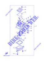 CARBURATEUR pour Yamaha F2.5A 4 Stroke, Manual Starter, Tiller Handle, Manual Tilt de 2008
