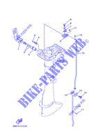 COMMANDE D'ACCELERATEUR pour Yamaha F2.5A 4 Stroke, Manual Starter, Tiller Handle, Manual Tilt de 2008