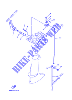 COMMANDE D'ACCELERATEUR pour Yamaha F2.5A 4 Stroke, Manual Starter, Tiller Handle, Manual Tilt de 2007