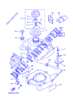 CARBURATEUR pour Yamaha F2.5A 4 Stroke, Manual Starter, Tiller Handle, Manual Tilt de 2007