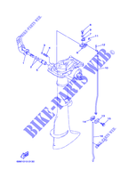 COMMANDE D'ACCELERATEUR pour Yamaha F2.5A 4 Stroke, Manual Starter, Tiller Handle, Manual Tilt de 2007
