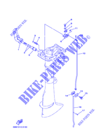 COMMANDE D'ACCELERATEUR pour Yamaha F2.5A 4 Stroke, Manual Starter, Tiller Handle, Manual Tilt de 2006