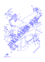 SUPPORT pour Yamaha F2.5A 4 Stroke, Manual Starter, Tiller Handle, Manual Tilt de 2006