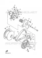 POULIE PRIMAIRE pour Yamaha SX VIPER MOUNTAIN de 2005