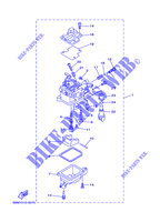 CARBURATEUR pour Yamaha F2.5M Manual Start, Manual Tilt, Tiller Control, Shaft 15
