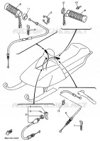 CABLE DE COMMANDE pour Yamaha VMAX-4 ST de 1994