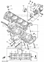 CARTER MOTEUR pour Yamaha VMAX-4 ST de 1994