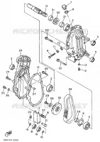 ENTRAINEMENT DE CHENILLE 2 pour Yamaha VMAX-4 ST de 1994