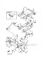 RADIATEUR / DURITES pour Yamaha VMAX-4 ST de 1994