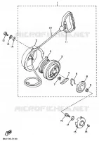DEMARREUR KICK pour Yamaha VMAX-4 ST de 1994