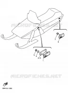 ELECTRIQUE 3 pour Yamaha VMAX-4 ST de 1994