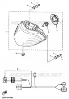 PHARE pour Yamaha VMAX-4 ST de 1994
