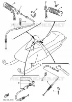 CABLE DE COMMANDE pour Yamaha VMAX-4 800 ST de 1995