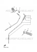 CABLE DE COMMANDE pour Yamaha VMAX 700 de 2001