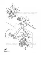 POULIE PRIMAIRE pour Yamaha VMAX 700 de 2001