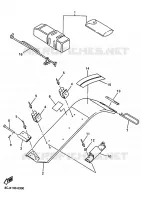 PROTECTION ET BOITE DE RANGEMENT pour Yamaha VMAX 700 de 2001