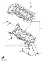 CARTER MOTEUR pour Yamaha Vmax 700 XTC DELUXE de 1998