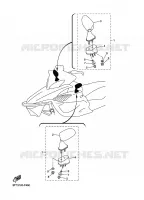 ALTERNATIVE RETROVISEUR pour Yamaha APEX ER de 2010