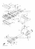 ECHAPPEMENT pour Yamaha APEX ER de 2010