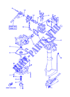 KIT DE REPARATION 1 pour Yamaha F2.5A Manual Starter, Tiller Handle, Manual Tilt, Shaft 15
