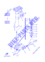KIT DE REPARATION 3 pour Yamaha F2.5A Manual Starter, Tiller Handle, Manual Tilt, Shaft 15