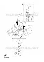 ALTERNATIVE RETROVISEUR pour Yamaha APEX M-TX SE de 2008