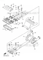 ECHAPPEMENT pour Yamaha APEX M-TX SE de 2008