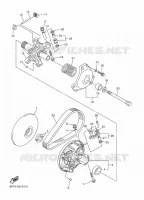 POULIE PRIMAIRE pour Yamaha APEX MOUNTAIN de 2007