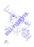 ADMISSION pour Yamaha F2.5A Manual Starter, Tiller Handle, Manual Tilt, Shaft 15