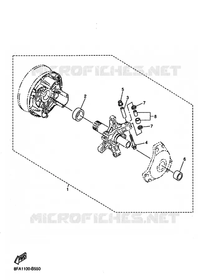 ALTERNATIVE KIT MISE AU POINT EMBRAYAGE Yamaha snowmobiles 1000 2007 APEX  RX10S