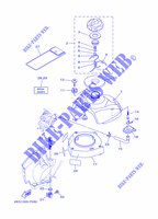 CARBURATEUR pour Yamaha F2.5B Manual Starter, Tiller Handle, Shaft 15