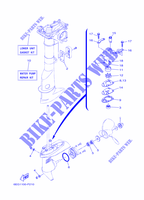 KIT DE REPARATION 3 pour Yamaha F2.5B Manual Starter, Tiller Handle, Shaft 15