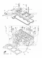 CULASSE pour Yamaha FX NYTRO de 2014