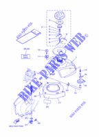 CARBURATEUR pour Yamaha F2.5B Manual Starter, Tiller Handle, Manual Tilt, Shaft 15