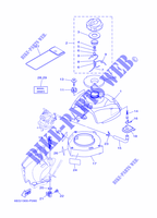 CARBURATEUR pour Yamaha F2.5B Manual Starter, Tiller Handle, Manual Tilt, Shaft 20
