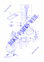 CARBURATEUR pour Yamaha F2.5B Manual Starter, Tiller Handle, Shaft 15