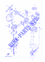 KIT DE REPARATION 1 pour Yamaha F2.5B Manual Starter, Tiller Handle, Shaft 15