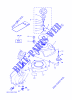 CARBURATEUR pour Yamaha F2.5B Manual Starter, Tiller Handle, Shaft 20