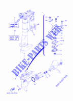 KIT DE REPARATION 3 pour Yamaha F2.5B Manual Starter, Tiller Handle, Shaft 20