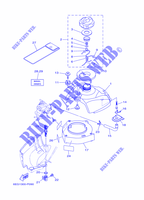 CARBURATEUR pour Yamaha F2.5B Manual Starter, Tiller Handle, Manual Tilt, Shaft 15