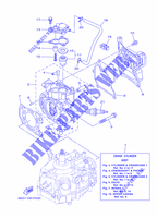 CYLINDRE / CARTER MOTEUR 1 pour Yamaha F2.5B Manual Starter, Tiller Handle, Manual Tilt, Shaft 15