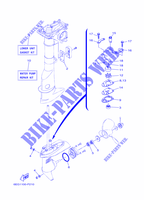KIT DE REPARATION 3 pour Yamaha F2.5B Manual Starter, Tiller Handle, Manual Tilt, Shaft 15