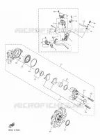 FREIN pour Yamaha SIDEWINDER M-TX 153 de 2018
