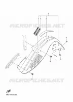 PROTECTION ET BOITE DE RANGEMENT pour Yamaha SIDEWINDER M-TX LE 153 de 2018