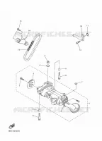 POMPE A HUILE pour Yamaha SIDEWINDER M-TX LE 153 de 2018