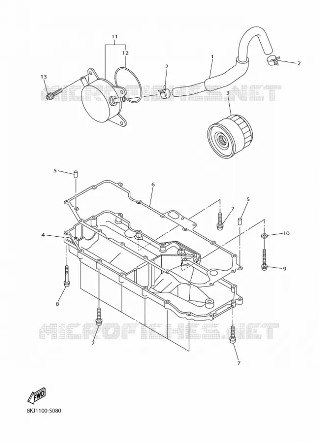 FILTRE A HUILE Yamaha snowmobiles 1000 2019 SIDEWINDER  SRS10ML62
