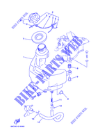 ALIMENTATION CARBURANT 1 pour Yamaha F4A 4 Stroke, Manual Starter, Tiller Handle, Manual Tilt de 2008