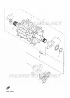 ENTRAINEMENT DE CHENILLE 1 pour Yamaha SIDEWINDER S-TX DX 146 de 2018