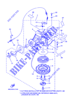DEMARREUR pour Yamaha F4A 4 Stroke, Manual Starter, Tiller Handle, Manual Tilt de 2007